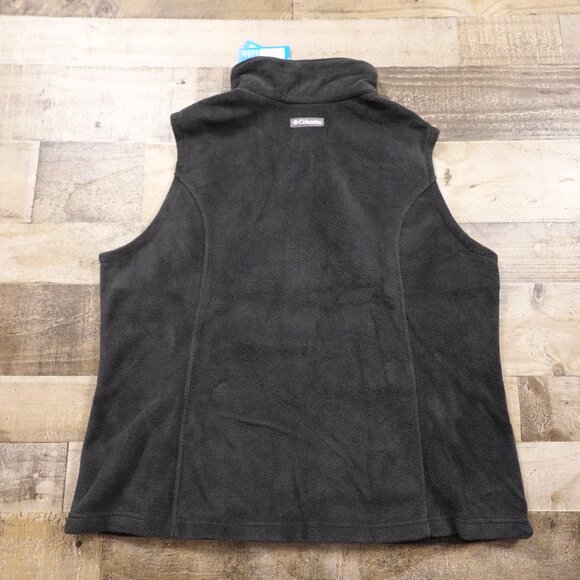 Columbia Benton Springs Fleece Vest Women's XXL Black NWT - Picture 9 of 10
